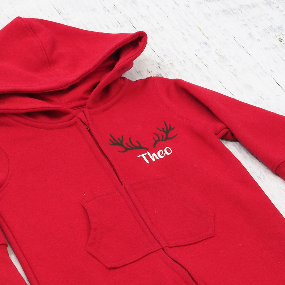 Antler Fleece Lined Onesie Patrick and the Fox